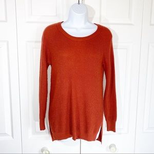 Madewell Scoop Neck Waffle Knit Sweater Size XS